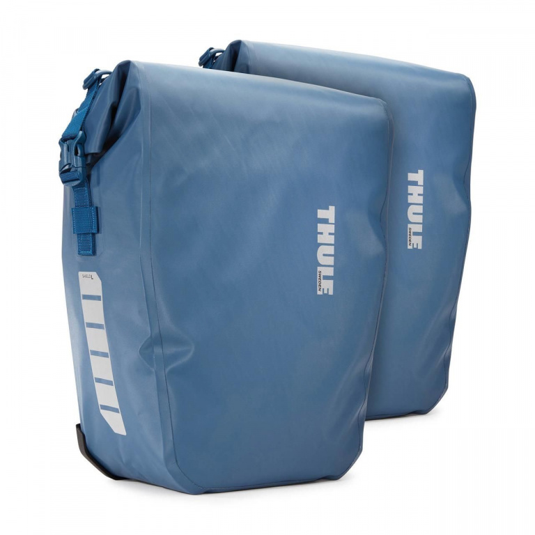 Jante pentru bicicleta, Thule, Shield Pannier, 25L, Albastru