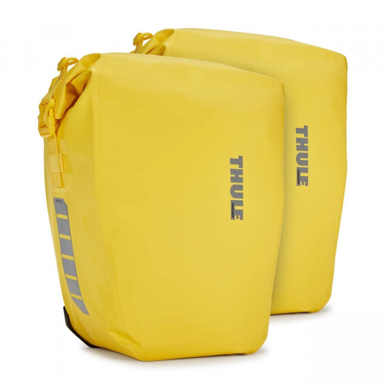 Jante pentru bicicleta, Thule, Shield Pannier, 25L, Galben