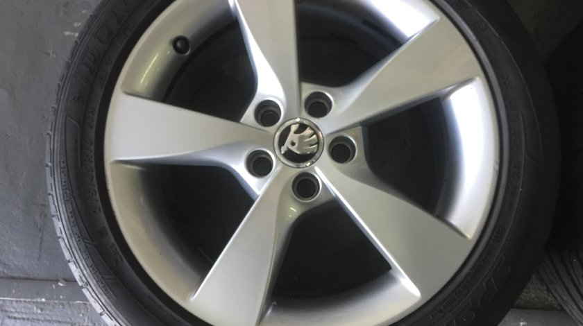 Jante R16 originale Skoda Fabia Rapid Roomster cu anv. vara 215/45R16