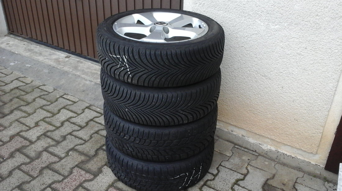 Jante R17 ,5X112 VW Passat ,CC cu anvelope iarna