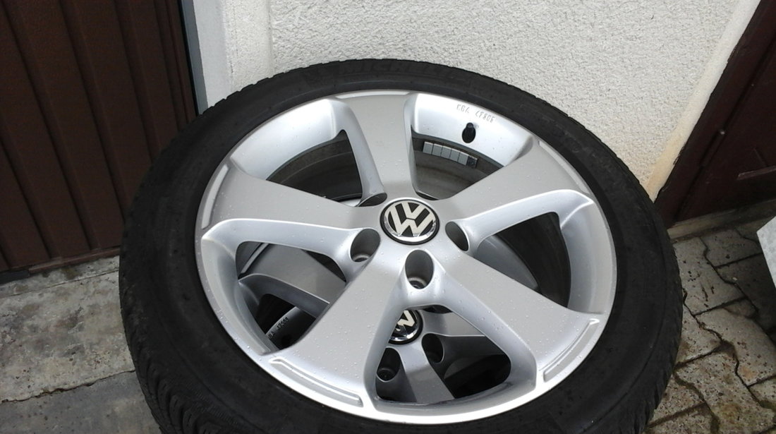 Jante R17 ,5X112 VW Passat ,CC cu anvelope iarna