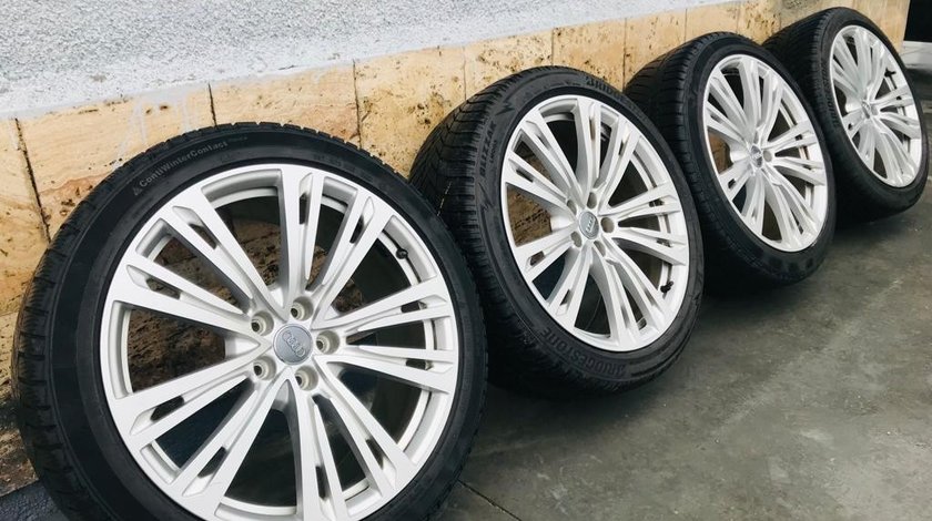 Jante R20 S Line Roti 5X112 Originale Audi A8 A7 A6 4G Q3 RS 4H Allroad