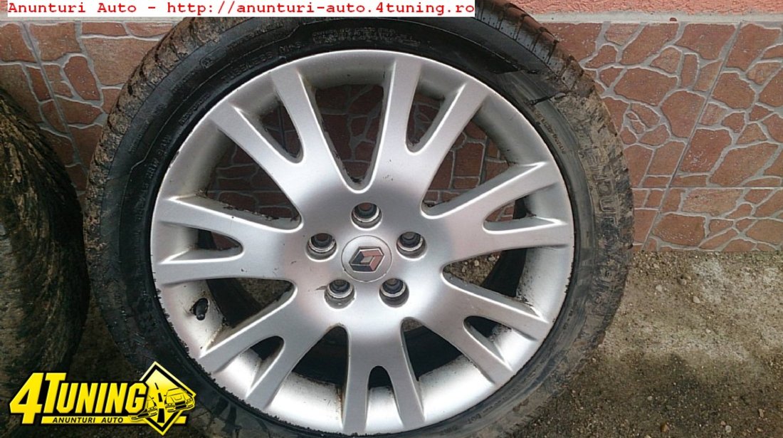 Jante renault laguna 2 17 originale model silverstone