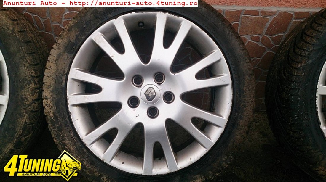 Jante renault laguna 2 17 originale model silverstone