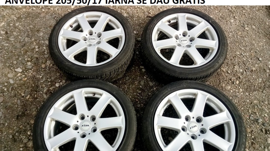 JANTE RIAL 17 5X120 BMW VW TOUAREG T5 INSIGNIA