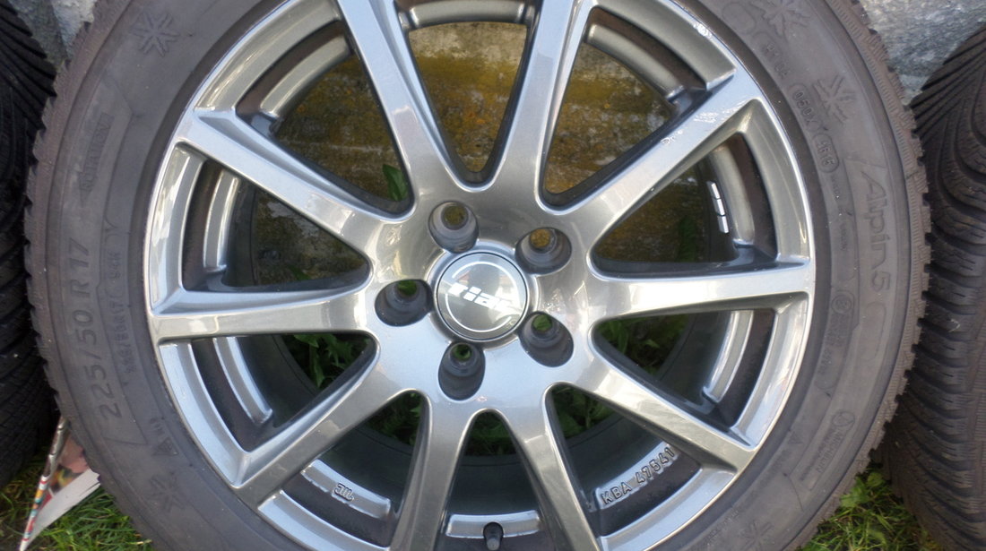 Jante Rial Opel Astra J 225 50 17 Iarna Michelin