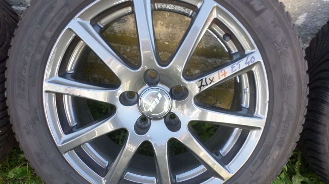 Jante Rial Opel Astra J 225 50 17 Iarna Michelin