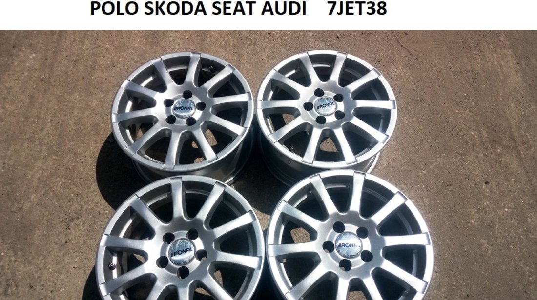 JANTE RONAL 15 5X100 VW GOLF 4 BORA SKODA AUDI