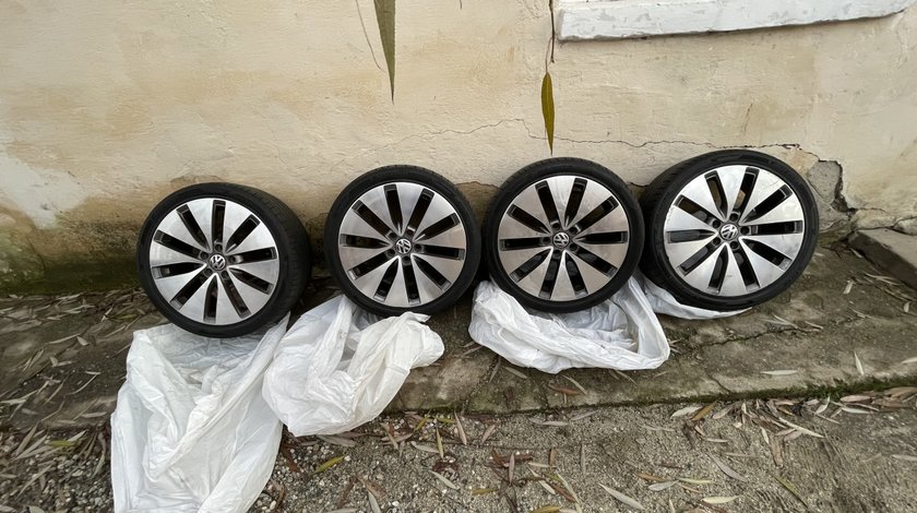 Jante Ronal 1747 Volkswagen - marime: 18 + Cauciucuri Vara Laufenn