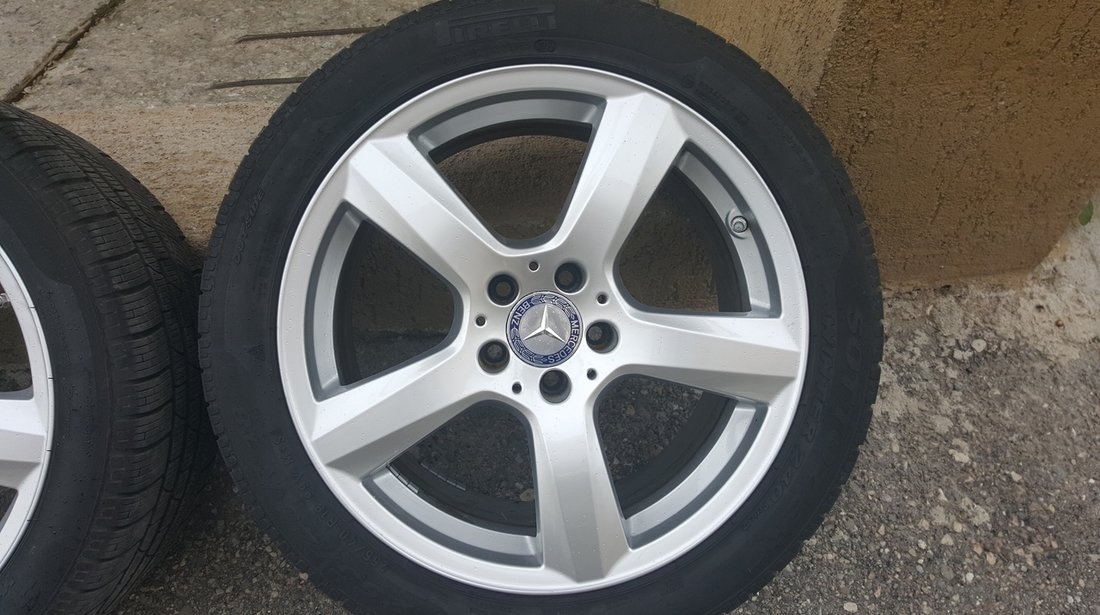 JANTE roti cu anvelope IARNA MERCEDES CLS w218 originale 18 inch S M CLK E