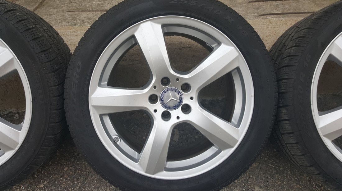 JANTE roti cu anvelope IARNA MERCEDES CLS w218 originale 18 inch S M CLK E