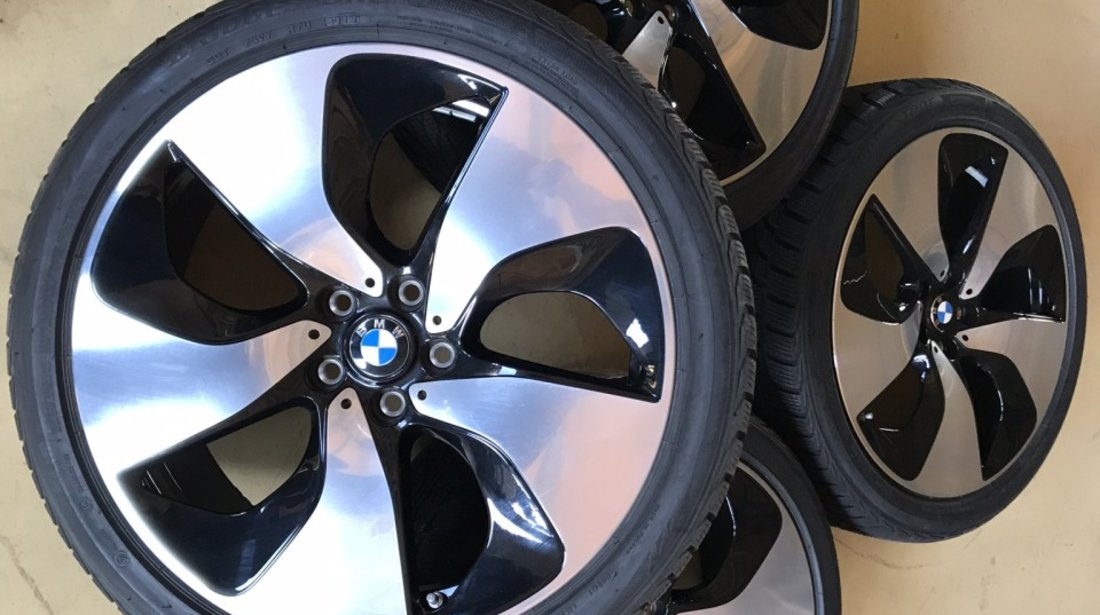 Jante Roti Iarna 215 45 R20 BMW I8 Originale 5X112 Anvelope NOI Bicolore Rotor Turbine