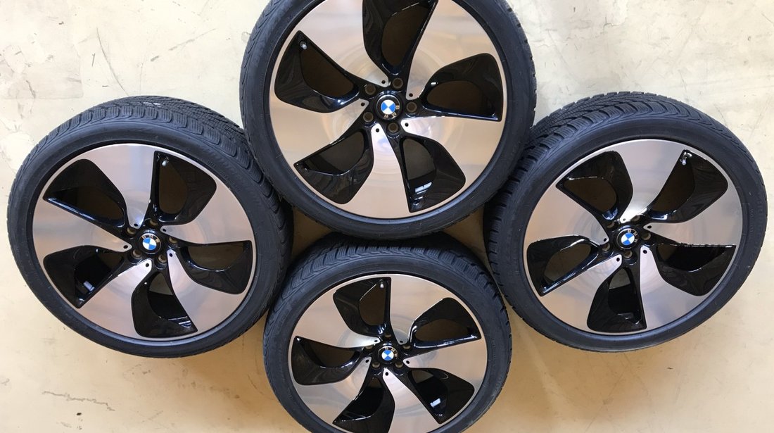 Jante Roti Iarna 215 45 R20 BMW I8 Originale 5X112 Anvelope NOI Bicolore Rotor Turbine