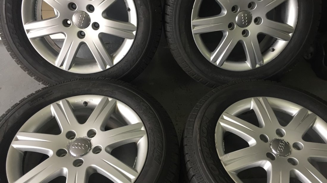 Jante roti iarna R18 originale Audi Q7 / Cayenne /Touareg 255/55R18