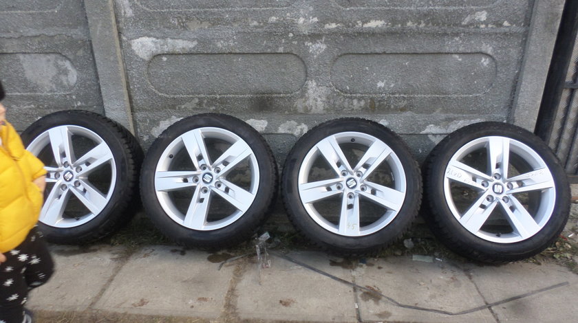 Jante seat leon FR 17 zoll 205 50 17 iarna Goodyear vector4season