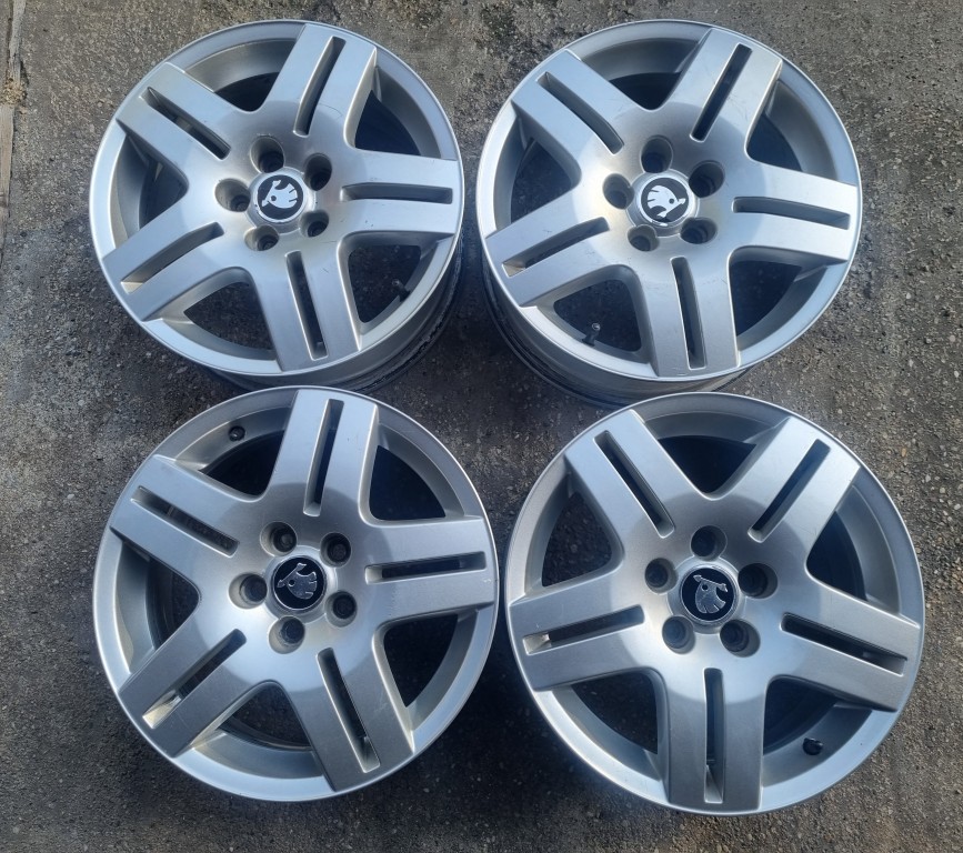 Jante skoda fabia rapid roomster vw polo,seat 5x100 pe 15