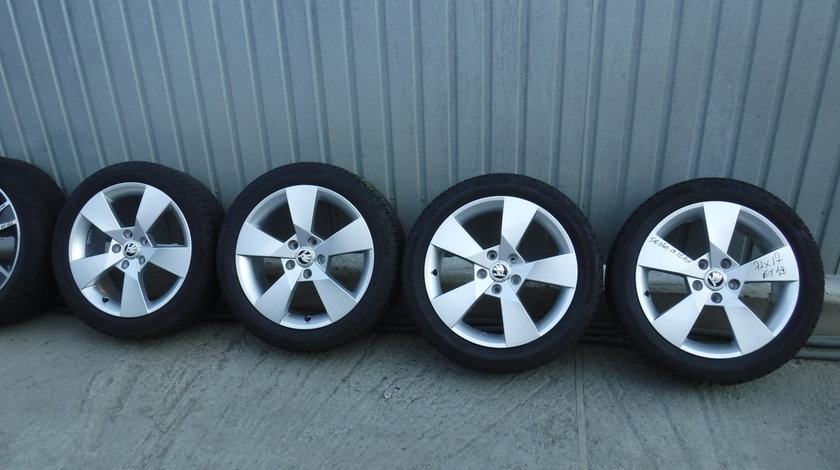 Jante Skoda Octavia 3 Superb 225 45 17 vara Bridgestone