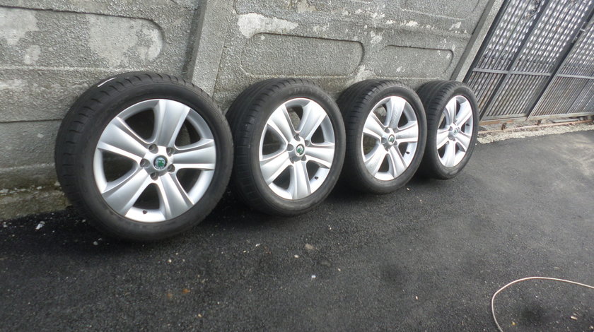Jante Skoda superb yeti octavia 17 Vara 225 50 17 dunlop