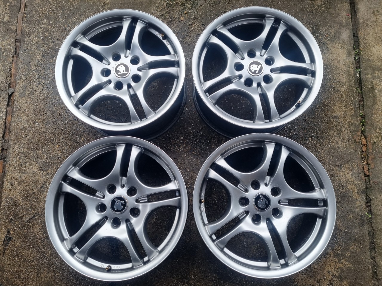 Jante skoda,vw mercedes audi seat 5x112 R17 cromate