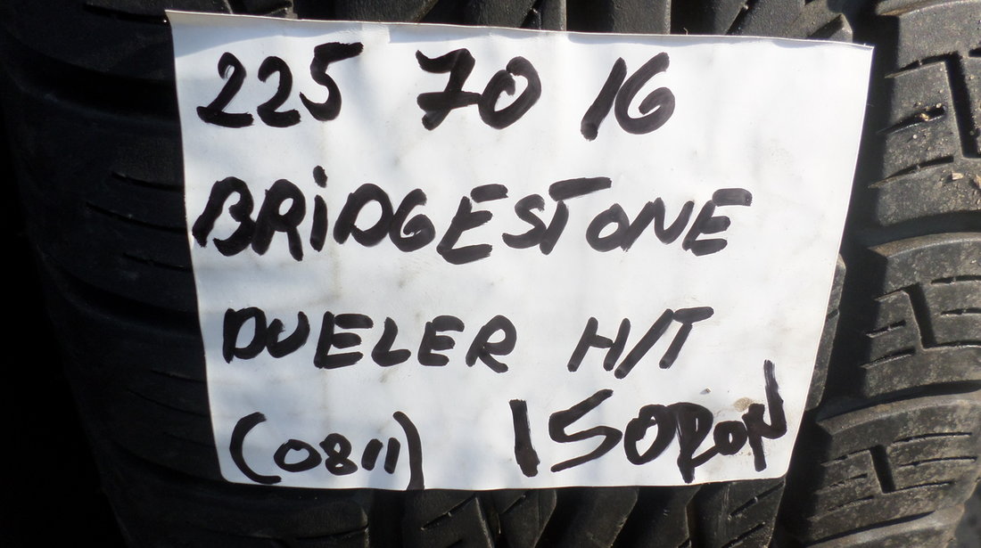 Jante Suzuki Grand Vitara pe 16 cu anvelope vara 225 70 16 Bridgestone