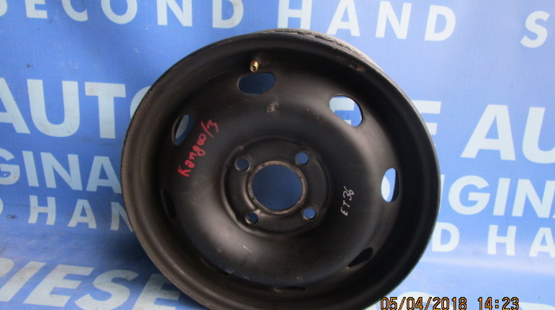 Jante tabla 13’’ 4x100 Renault Kangoo ; ET36