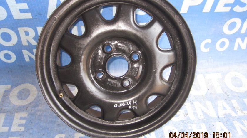 Jante tabla 14’’ 4x100 Opel Agila (ET45)
