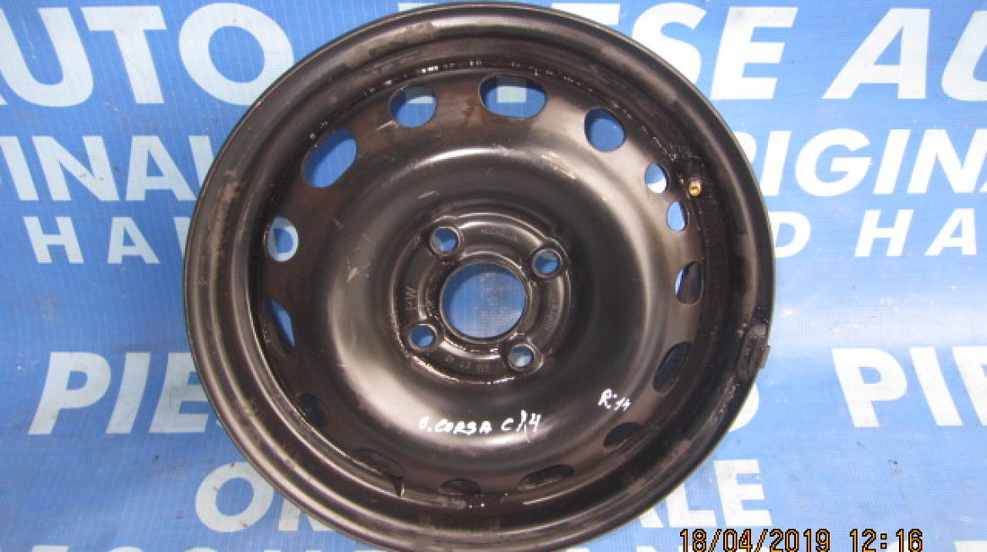 Jante tabla 14’’ 4x100 Opel Corsa C (ET 49 6,5 J)