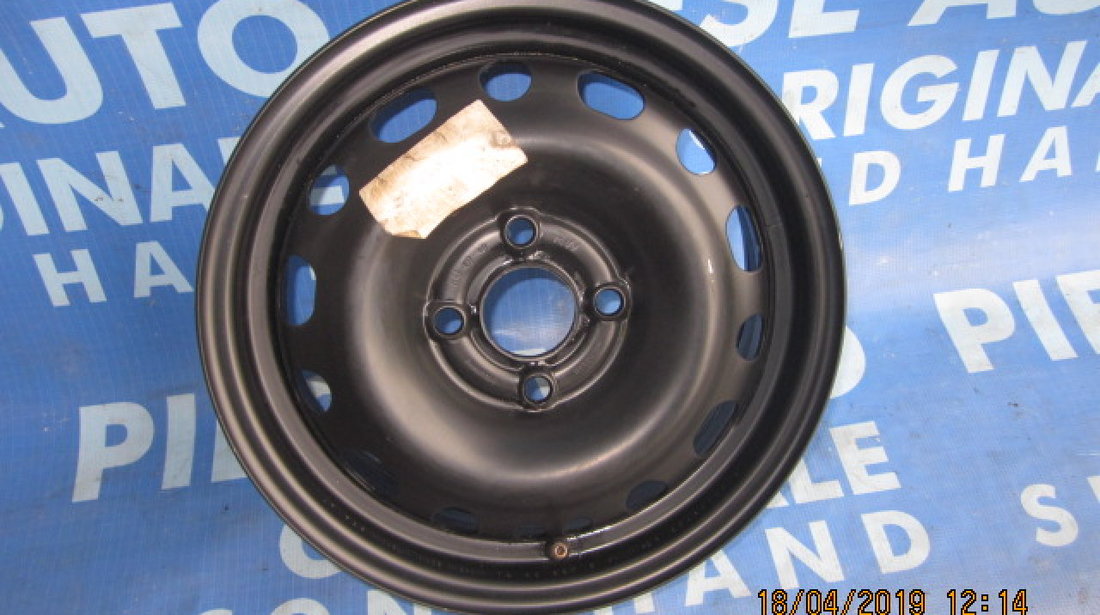 Jante tabla 14’’ 4x100 Opel Corsa C (ET 49 6,5 J)