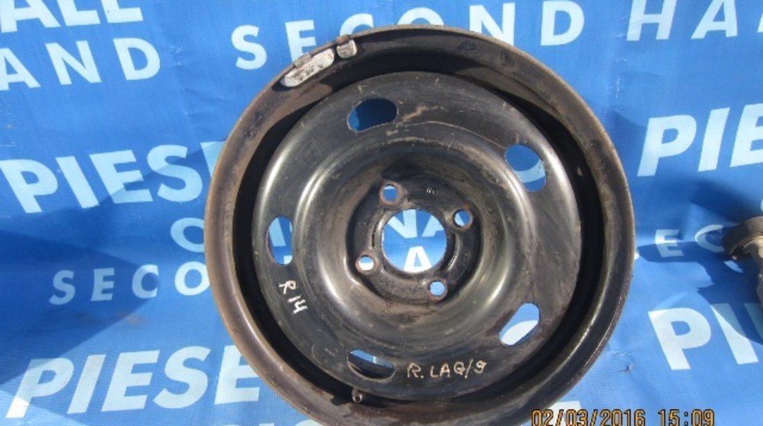 jante tabla 14’’ 4x100 Renault Laguna