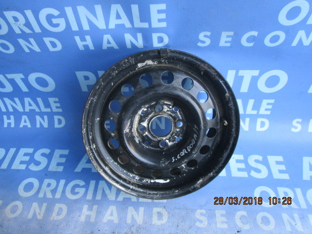 Jante tabla 14’’ 4x100 Seat Cordoba ; ET 38, 6J (o bucata indoita)