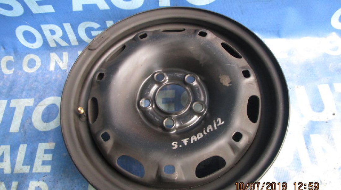 Jante tabla 14’’ 5x100 Skoda Fabia; ET 35