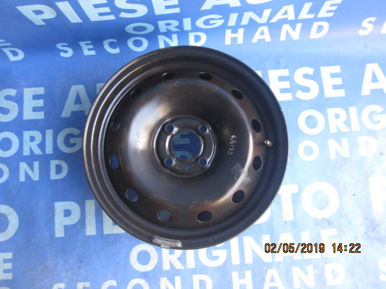 Jante tabla 15’’ 4x100 Renault Clio; ET43