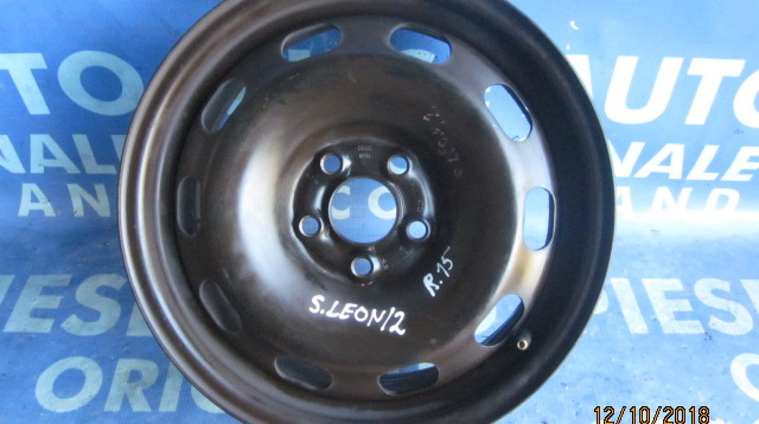 Jante tabla 15” 5x100 Seat Leon; ET38