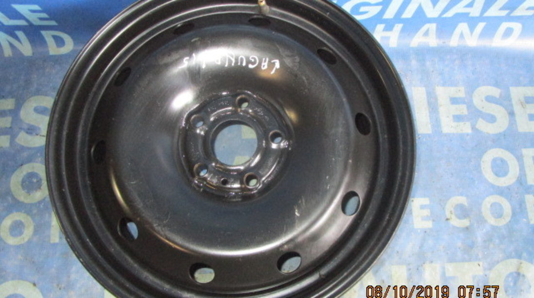 Jante tabla 15” 5x108 Renault Laguna 2002; ET 55