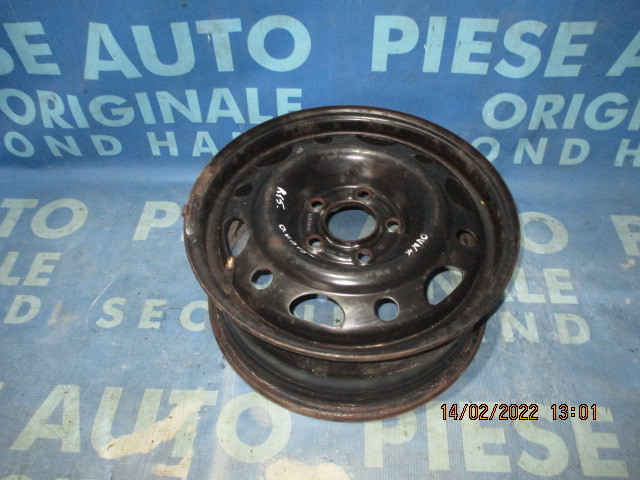 Jante tabla 15” 5x110 Opel Vectra B; ET49