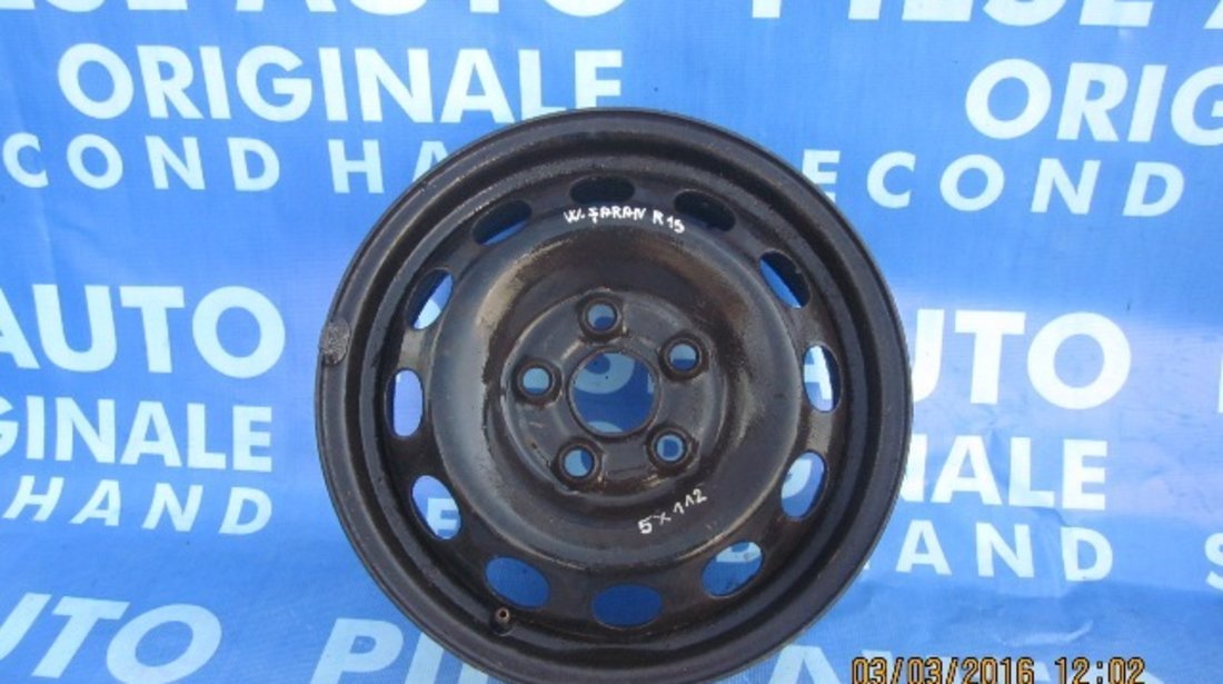 Jante tabla 15” 5x112 VW Sharan