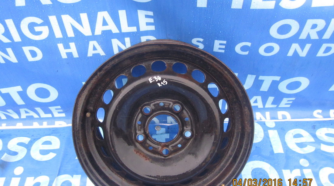 Jante tabla 15’’ 5x120 BMW E36