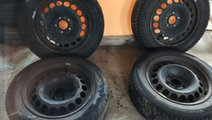 Jante tabla 5x112 cu anvelope M+S 205 / 60 R16 Dot...