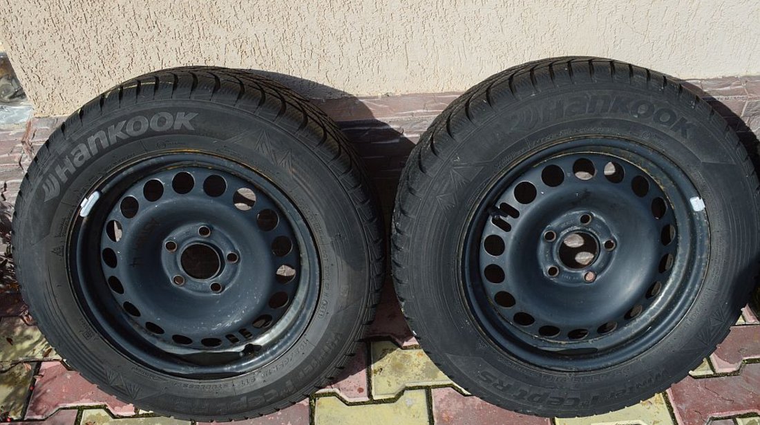 Jante tabla 5x112 pentru vw audi cu anvelope de iarna