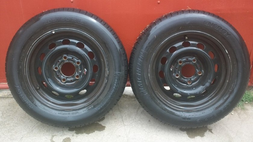 Jante tabla BMW E36 ( pisicuta ) complete cu tot cu cauciucuri. (pret pe bucata)