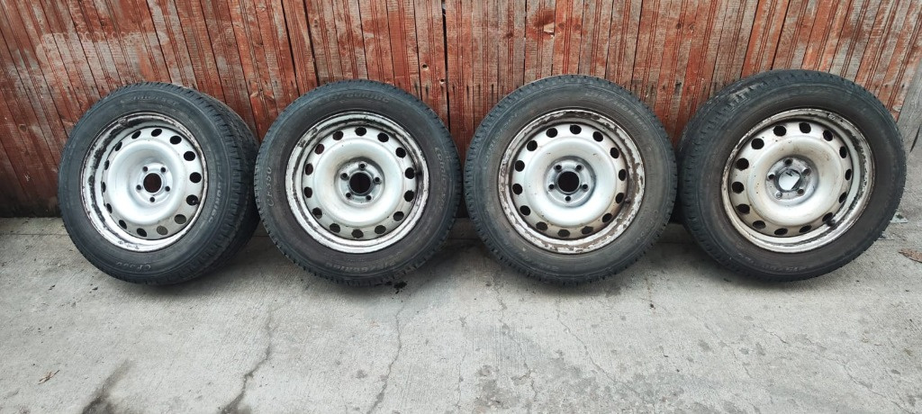 Jante tabla cu anvelope 5x108 215 / 60 C R16 Dot 2020 Peugeot , Citroen