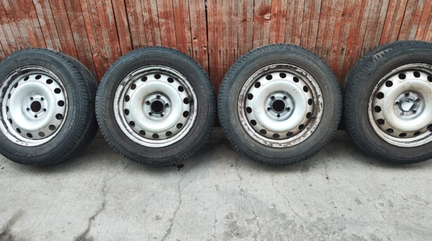 Jante tabla cu anvelope 5x108 215 / 60 C R16 Dot 2020 Peugeot , Citroen