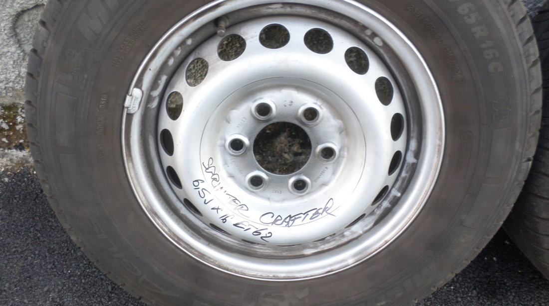 Jante Tabla Mercedes Sprinter 235 65 16C Michelin Agilis dot 4817