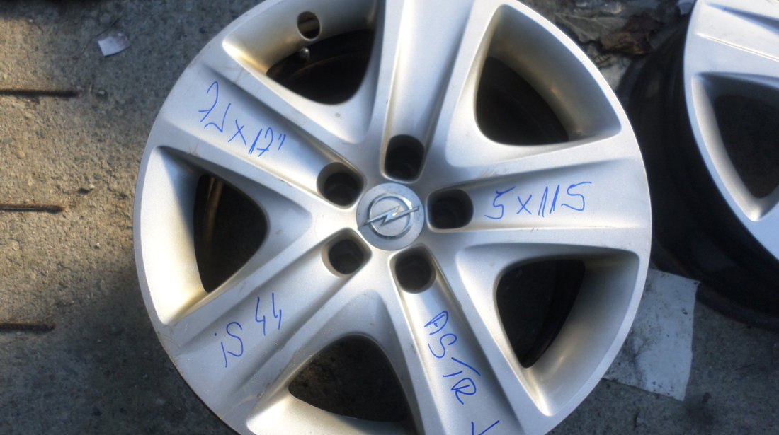 Jante Tabla Opel Astra J  Structurale 17 zoll 5x115 + Capace