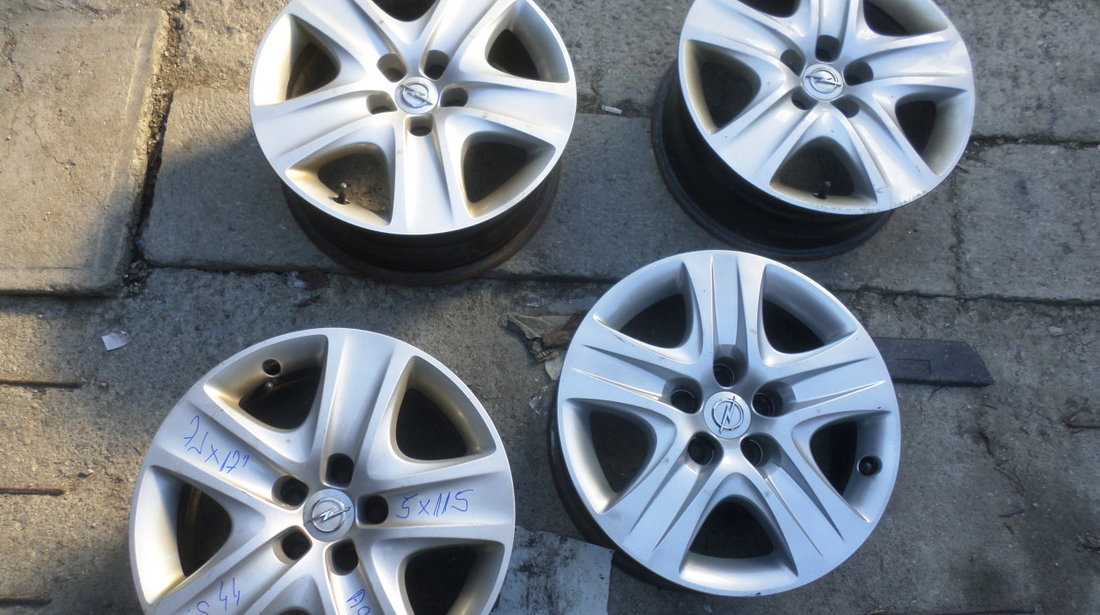 Jante Tabla Opel Astra J  Structurale 17 zoll 5x115 + Capace