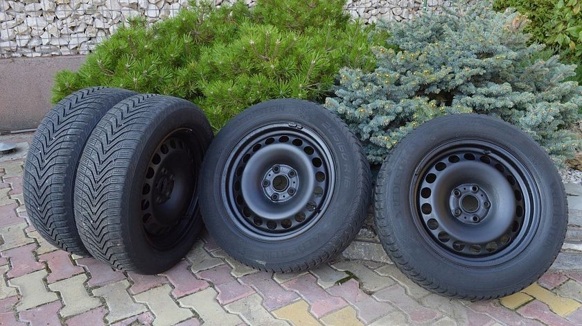 Jante tabla vw cu anvelope iarna Vredestein 205/60/16