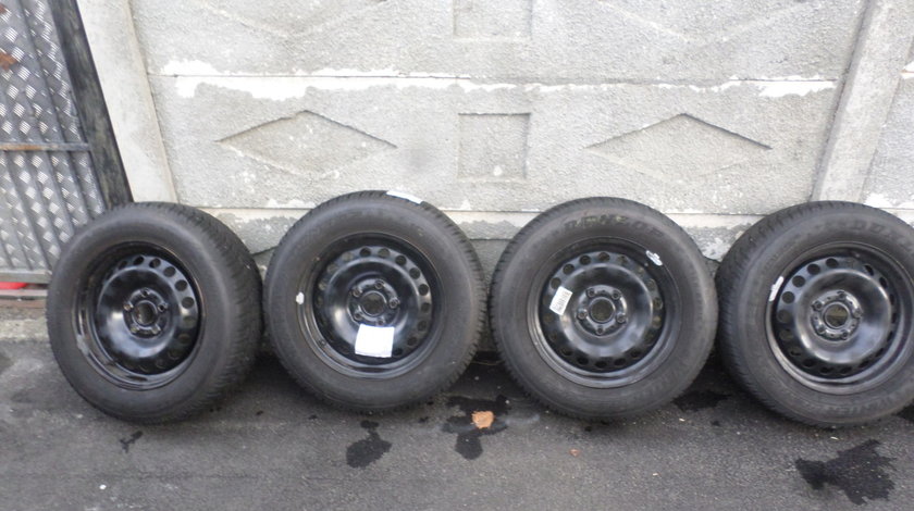 Jante Tabla VW Golf 7 Iarna 195 65 15 Dunlop dot(3217)
