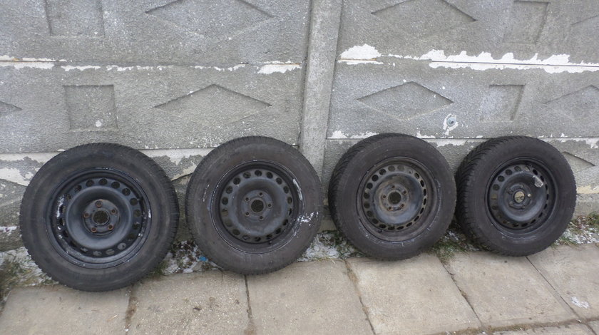 Jante Tabla VW Passat Golf 195 65 15 Iarna Goodyear