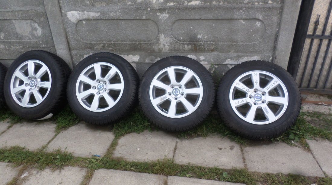 Jante Volvo NOII  ORIGINALE  V40 V60 V70 S60 S80 iarna 205 60 16 Dunlop