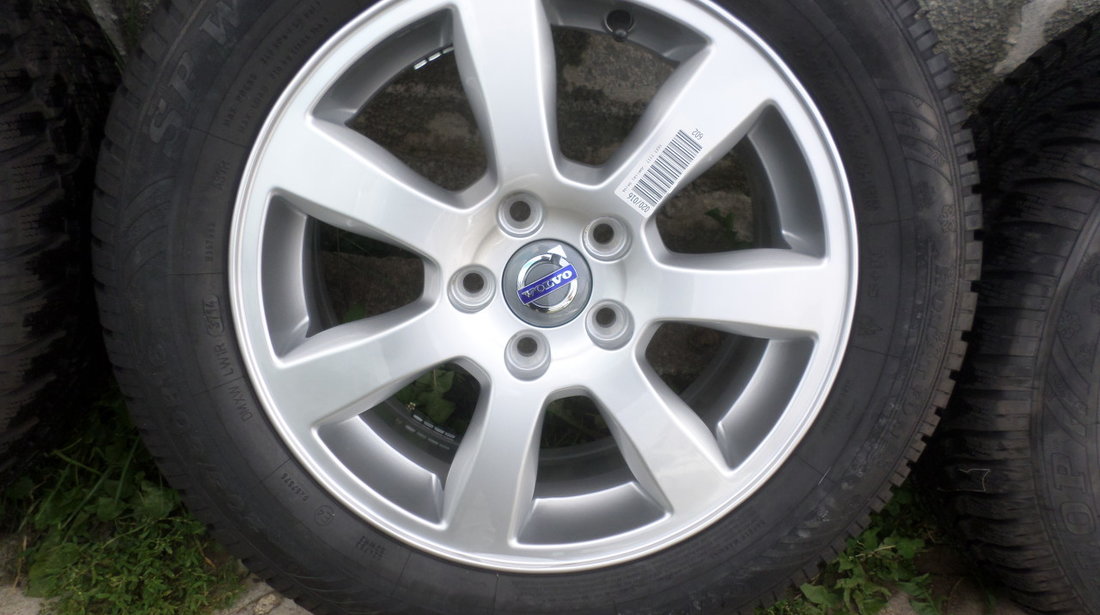 Jante Volvo NOII  ORIGINALE  V40 V60 V70 S60 S80 iarna 205 60 16 Dunlop